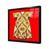 Tuğra ve Kaftan Çerçeveli Cam Tablo