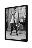 Elvis Presley Çerçeveli Cam Tablo
