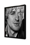 Owen Wilson Çerçeveli Cam Tablo