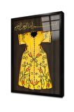 Osmanlı Kaftan Çerçeveli Cam Tablo