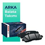 BOSCH Skoda Roomster Arka Takım Balatası (2007-2015) 