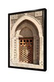 Ahşap Oyma Kapı Çerçeveli Mdf Tablo