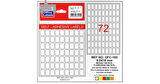 Tanex Etiket Ofc-105 Beyaz 10 lu 9,5x16 - 2 paket