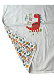  Erkek Bebek Battaniye, Başlıklı, Çift Taraf Kullanımlı 100%cotton, Oeko-tex Class 1 Sertifikalı