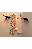 Erkek Bebek Kısa Kol Şort Tulum, Parçalı Romper 100%cotton Çıtçıtlı, Oeko-tex Class 1 Sertifikalı