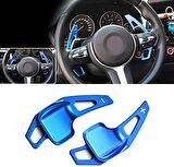 Bmw f20 m direksiyon f1 vites kulakçık paddle shift mavi