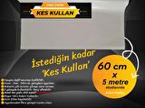 Elisra 50 cm X 5 metre Şeffaf Akıllı Kağıt Tahta - İSTEDİĞİN KADAR KES KULLAN -