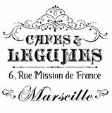 HOME DECOR STENCIL HD-25 45X45