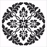 HD113 Home Dekor Stencil 45x45