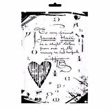 MIX MEDİA STENCIL MA SERİSİ MA03 21X29
