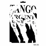 MIX MEDİA STENCIL MA SERİSİ MA06 21X29