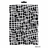 MIX MEDİA STENCIL MA SERİSİ MA41 21X29