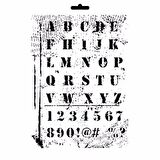 MIX MEDİA STENCIL MA SERİSİ MA59 21X29