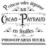 HOME DECOR MİNİ STENCIL HDM-26 25X25