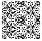 HOME DECOR MİNİ STENCIL HDM-84 25X25