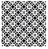 HOME DECOR MİNİ STENCIL HDM-86 25X25