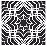 HOME DECOR MİNİ STENCIL HDM-149 25X25