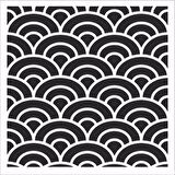 HOME DECOR MİNİ STENCIL HDM-156 25X25