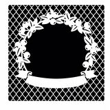 HOME DECOR MİNİ STENCIL HDM-195 25X25