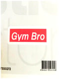The Sticker Story Gym Bro Tss0272 Kişileştirme Stickerı - 2 adet