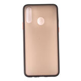 Galaxy A10S Kılıf Zore Fri Mat Yüzey Renkli Kenar Kılıf