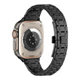 Apple Watch Uyumlu 7 45mm Zore KRD-83 Metal Kordon 