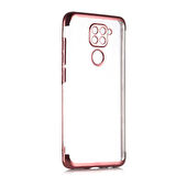 Xiaomi Redmi Note 9 Kılıf Zore Dört Köşeli Lazer Silikon Kılıf