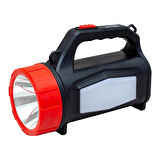 Greyder GD-425 5 Watt Şarjlı Ledli Projektör El Feneri Işıldak Aydınlatma Lamba