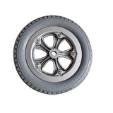 Medikaltec Arka Tekerlek (12-1-2-x-2-1-4) Gri Silikon Dolgu Engelli Aracı 1 ADET