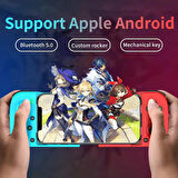 Android/iOS mobil oyun kumandaları için genişletilebilir oyun kumandası desteğine sahip D3 gamepad