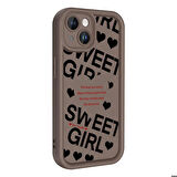 iPhone 14 Kılıf Kamera Korumalı Baskılı Arka Yüzey Klas Kapak