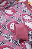 Begisa Elyaf Dolgulu 2.5 Tog Gül Kurusu Hello Kitty Desen Çocuk Uyku Tulumu