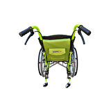 Respirox Çocuk Tekerlekli Sandalyesi | Refakatçi Frenli, Kafa Destekli ve Alüminyum Gövdeli RCTS-02