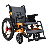 Respirox Akülü Tekerlekli Sandalye | 24" Arka Tekerlekli, Katlanabilir, Hafif Model BC-EA8009