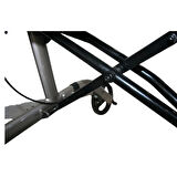 Poylin Pedallı (Ayaklı) Rolatör | Tekerlekli Sandalyeye Dönüşebilen Yapı, Çift Yönlü Oturma Alanı, Baston Tutuculu P777P