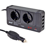 Powermaster 200 Watt DC12V-AC220V Çakmaktan Power İnverter