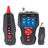 Ayt Noyafa NF-8601 Kablo Test Ve Uzunluk Ölçüm Cihazı Ethernet Telefon İnternet Kablosu Aleti Ağ Kabloları Poe Test