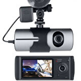 Powermaster R300 Gps li Çift Kameralı Araç İçi Dvr Kamera Set Oto Yol Kayıt Kamerası