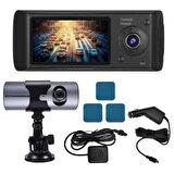 Powermaster R300 Gps li Çift Kameralı Araç İçi Dvr Kamera Set Oto Yol Kayıt Kamerası