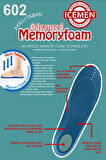 Medikaltec Advanced Memory Foam Akıllı Tabanlık 40-42 Numara Ayak