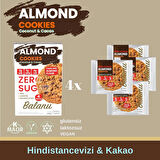 Zero Sugar & Low Sugar & Proteinli Badem Unu Kurabiyesi 3lü Set