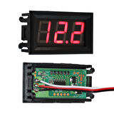 Ayt Powermaster Ic278-2 Dijital Voltmetre Dc 5-100 Volt 3 Pin Led Ekranlı Voltaj Göstergesi