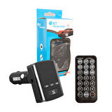 Ayt Hello Fm Modulatör Çift Usb Sd Mp3 12-24 Volt Bluetooth Hafızasız Fm Transmitter Oto Araç Tır Teyp Telefon Müzik