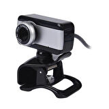 POWERMASTER PM-2433 TAK ÇALIŞTIR 2 MP MİKROFONLU 480P USB WEBCAM