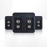 Ayt Powermaster PM-17660 9 Volt Lityum Pil Şarj Cihazı Aleti DC8.4V 260mA Li-ion Li-Po LiFePO4