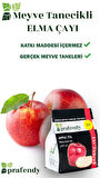 PRAFENDY TOPTAN ELMA ÇAYI GERÇEK MEYVE TANELİ 1 Kg x 6 Ad.