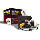 Niken Araç Lastik Hava Kompresör Metal Çift Silindir Büyük Çantalı Niken 025 001 06 01