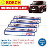 Fiat Doblo 1.3 Multijet Bosch Kızdırma Bujisi 2010-2012 4 Adet