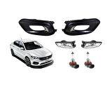 Sis Farı Seti Takım Fiat Egea Sedan [2 Far+2 Ampül+2 Çerçeve]