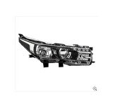 Toyota Corolla Uyumlu far sag Corolla Uyumlu far Yıl 2013 Üzeri Depo Ledli sag